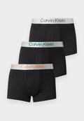 Calvin Klein Underwear 3 PACK - Trunks - black