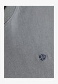 Superdry & Co SUPERDRY ESSENTIAL SD&CO LOGO EMBROIDERED T-SHIRT.. - Basic T-shirt - stormy weather blue navy