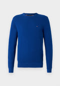 TEXTURED KNIT CREW NECK JUMPER Media 1