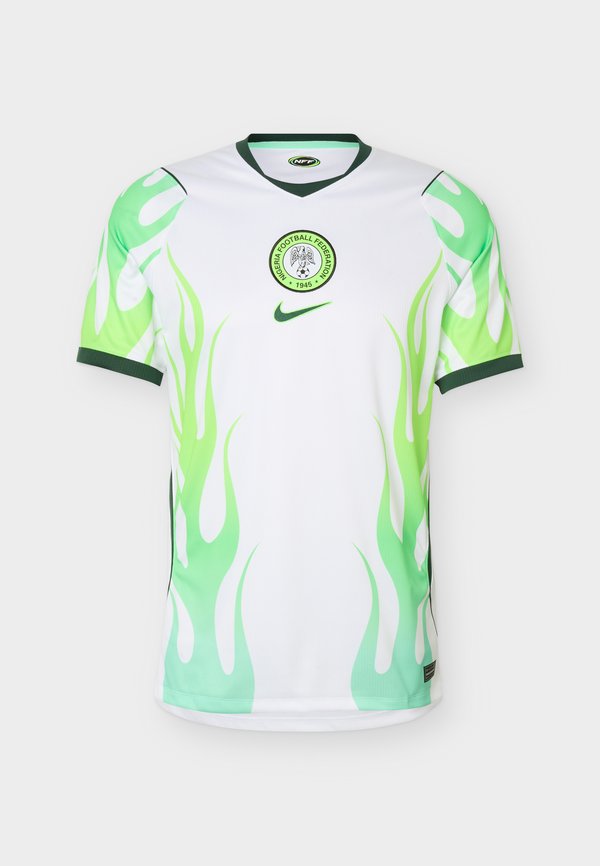 Nike Performance NIGERIA 2026/27 STADIUM AWAY  - National team wear - white/green glow/black