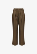 ONLY ONLHATTIE GERADE GESCHNITTEN - Trousers - slate black