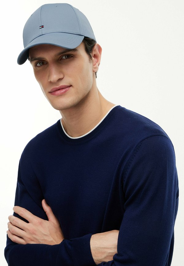 Tommy Hilfiger FLAG - Cap - brisk blue