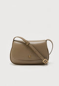 Calvin Klein FLAP CAMERA - Cross body bag - desert taupe