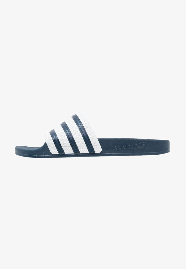 adidas Originals ADILETTE - Pool slides - adiblu/white