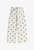 Bershka RELAXED FIT - Relaxed fit jeans - white