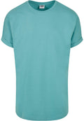 Urban Classics LONG SHAPED TURNUP TEE