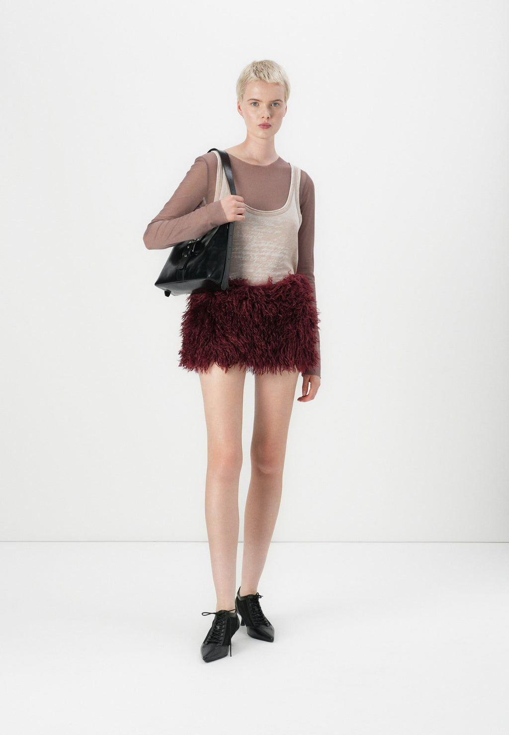 Jaded London MONGOLIAN SKIRT