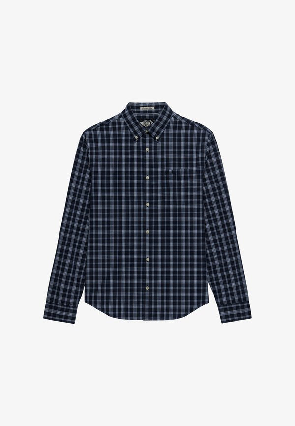 Superdry & Co SUPERDRY PREPPY POPLIN LONG SLEEVE SHIRT.. - Shirt - wainscott navy check