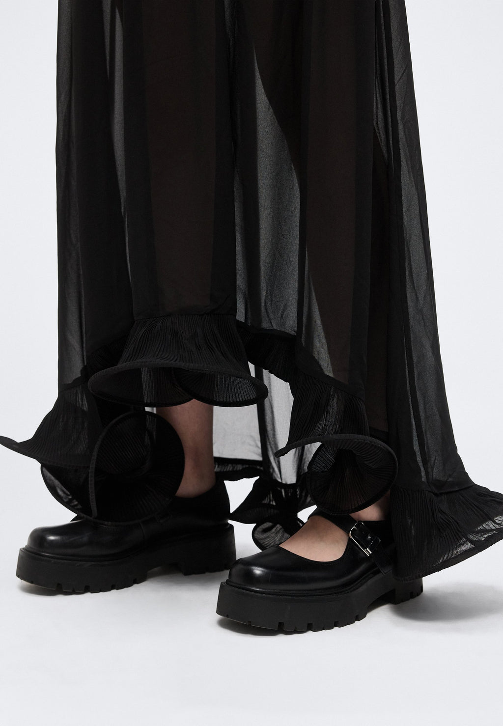 Gina Tricot BANDEAU FRILL MAXI DRESS