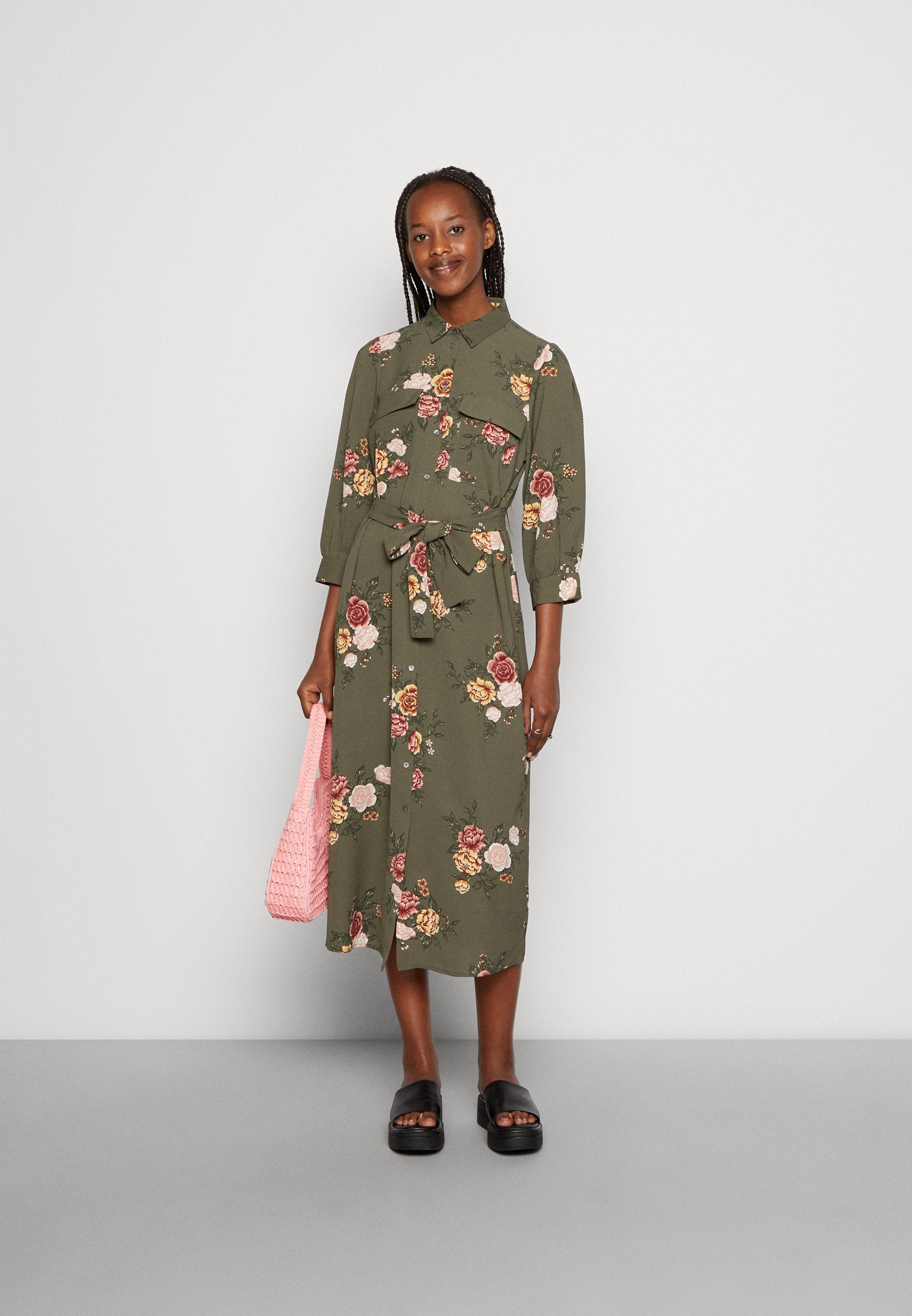 ONLNOVA LUX 3/4 LONG SHIRT DRESS  Media 2