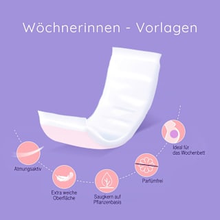 Wochenbetteinlagen life soft Hygienevorlagen bella mamma