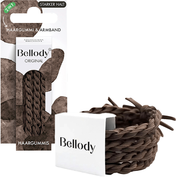 Haargummis Original Mocha Brown Bellody