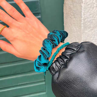 Scrunchie Quetzal Green Bellody