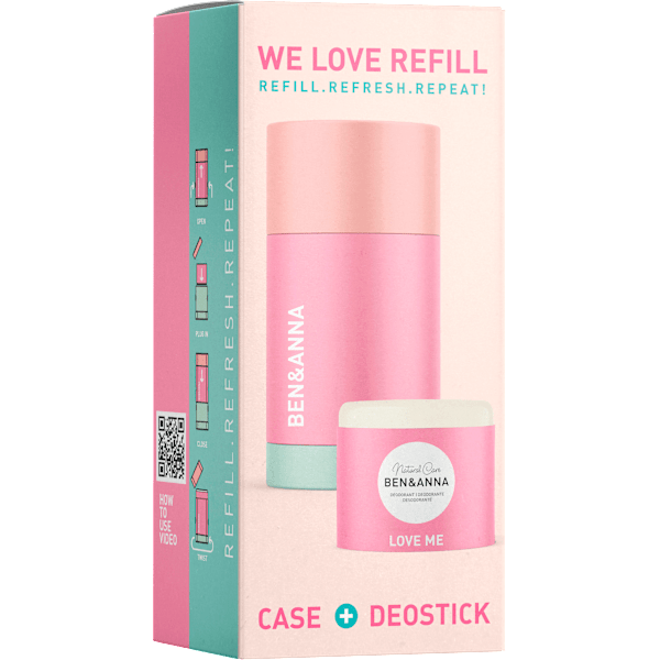 Deostick Love Me Original + Nachfüllpack BEN&ANNA