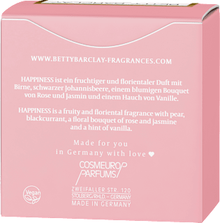 Happiness Eau de Parfum Betty Barclay