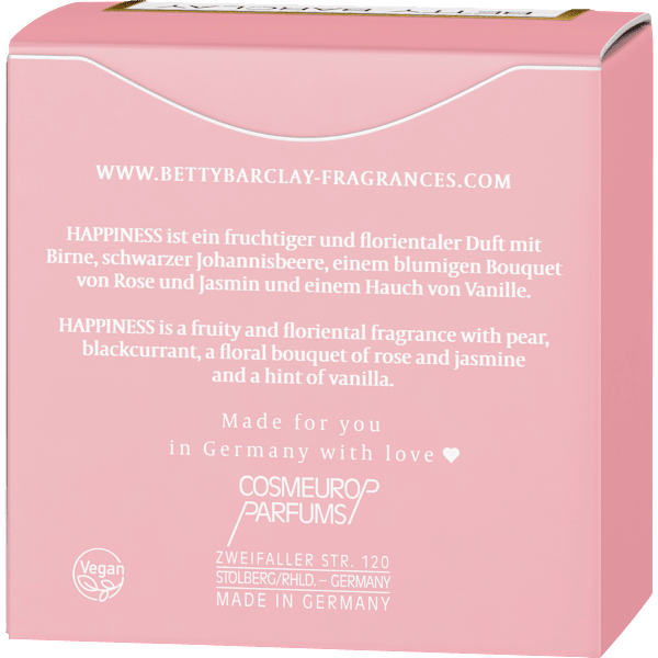 Happiness Eau de Parfum Betty Barclay