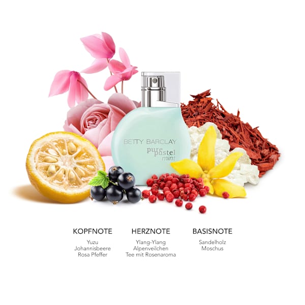 Pure pastel mint Eau de Toilette Betty Barclay