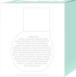 Pure pastel mint Eau de Toilette Betty Barclay