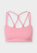 Nike Performance ZENVY STRAPPY BRA - Light support sports bra - peony/white