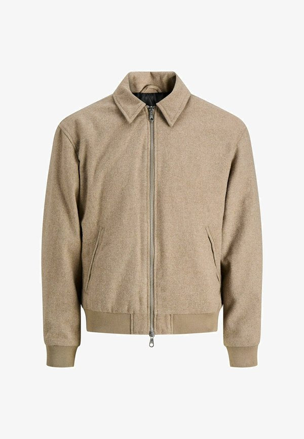 Jack & Jones Bomber Bomber - Summer jacket - greige