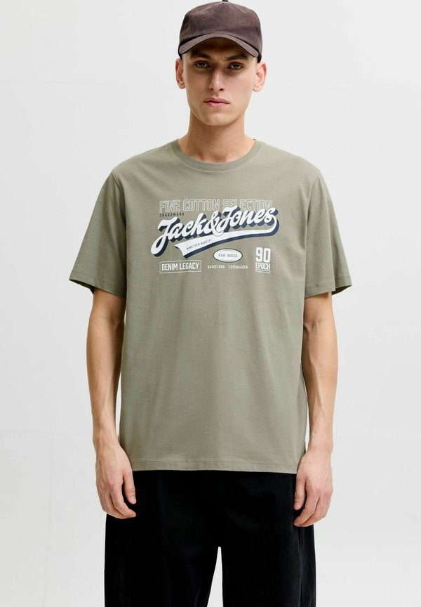 Jack & Jones T-SHIRT T-SHIRT - Print T-shirt - vetiver