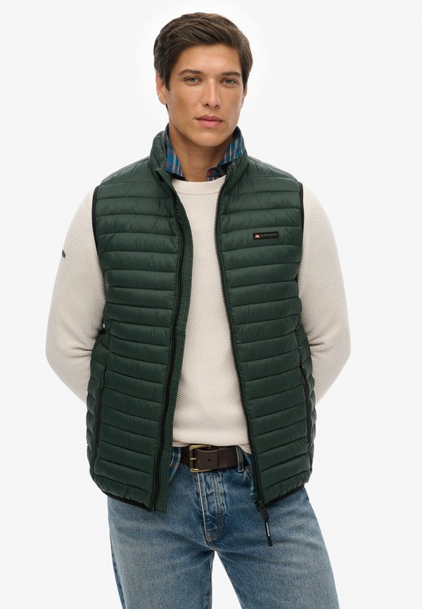 Superdry & Co Waistcoat - eagle green