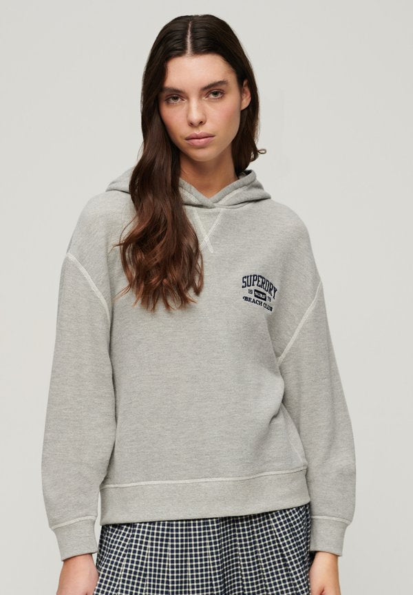 Superdry & Co ESSENTIAL  - Hoodie - grey marl
