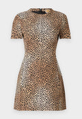 MICHAEL Michael Kors CHEETAH SHIFT MINI DRESS