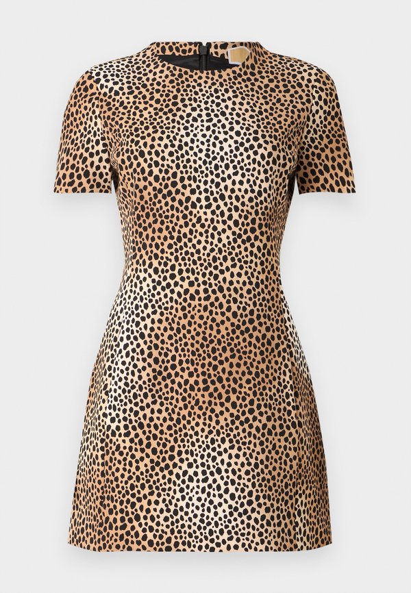 MICHAEL Michael Kors CHEETAH SHIFT MINI DRESS