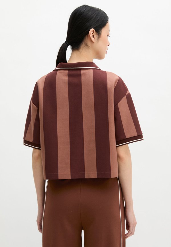Marc O'Polo MOP CLUB '67 FOOTBALL TRIKOT SHIRT, CROPPED, STRIPED