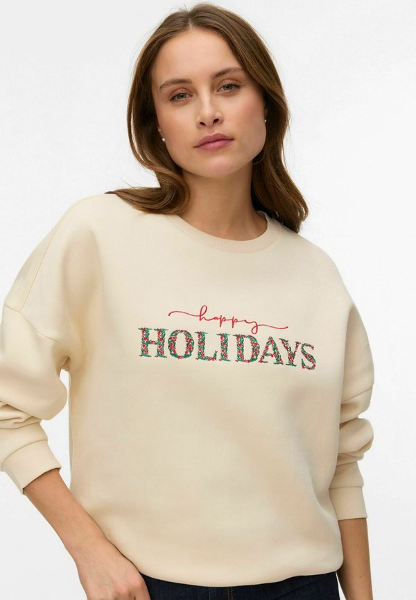 Vero Moda VMCANDI - Long sleeved top - birch