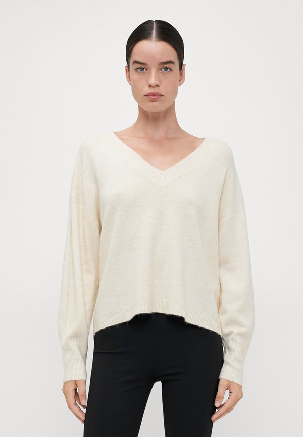 Vero Moda Tall VMJUPITER V NECK PULLOVER  - Jumper - birch