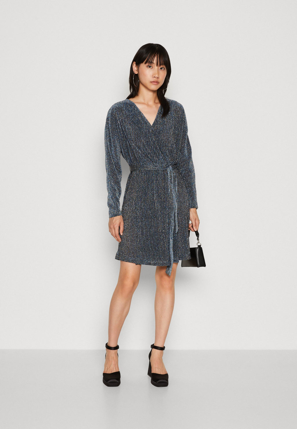 ONLALLY V NECK BELT SHORT DRESS Media 2
