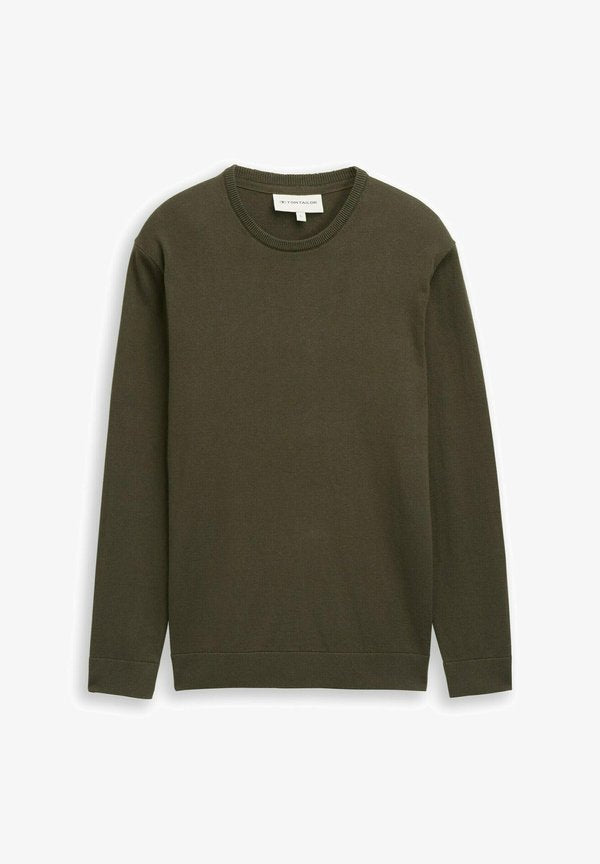 TOM TAILOR Jumper - deep forest green