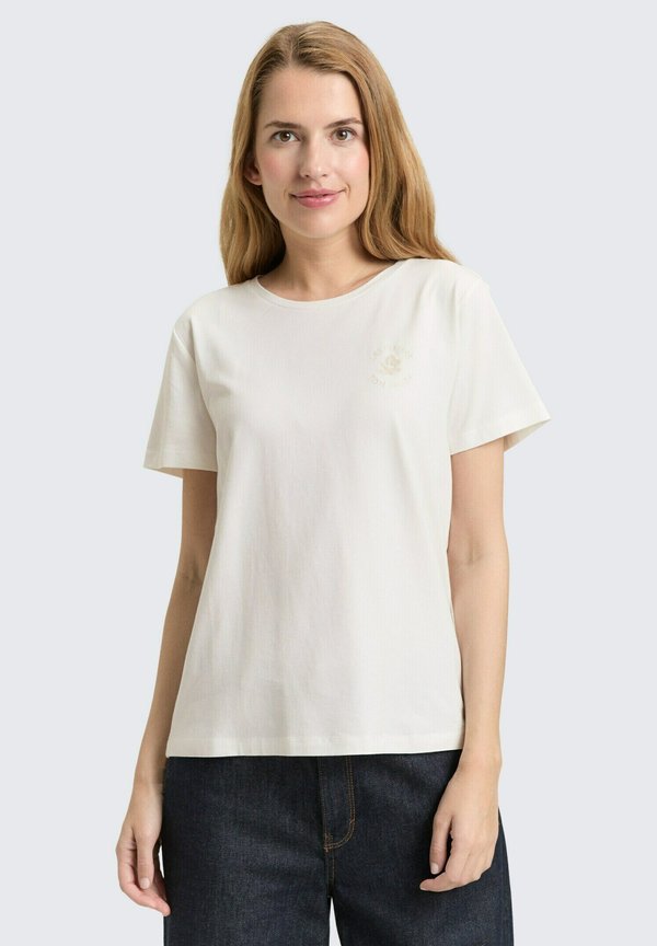 TOM TAILOR Basic T-shirt - whisper white