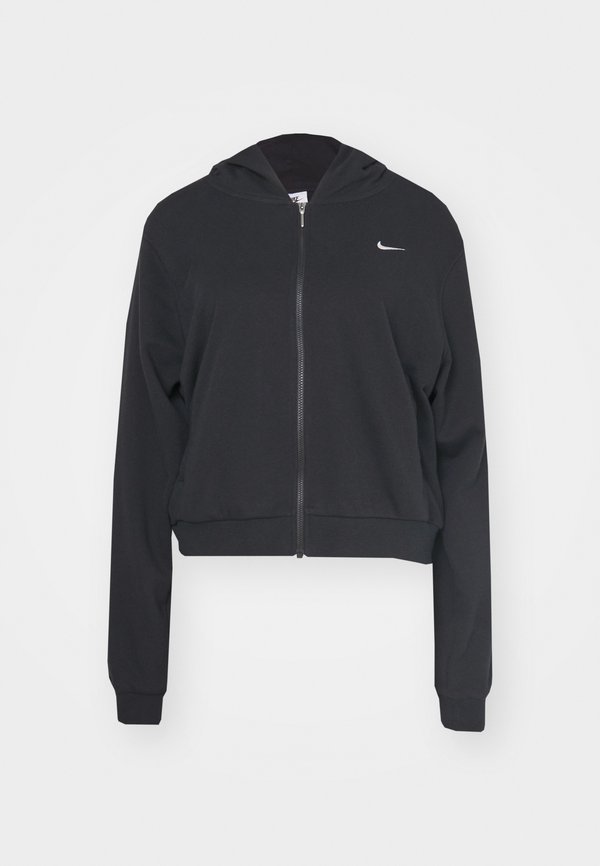 Nike Sportswear Zip-up sweatshirt - black/sail