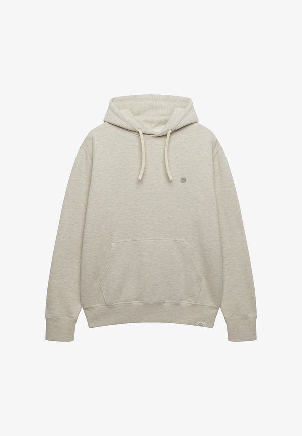 Superdry & Co MONOGRAM EMBROIDERED - Hoodie - pumice marl