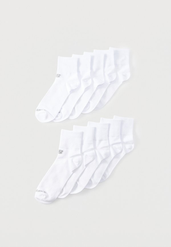 New Balance PERFORMANCE ANKLE UNISEX 10 PACK - Sports socks - white