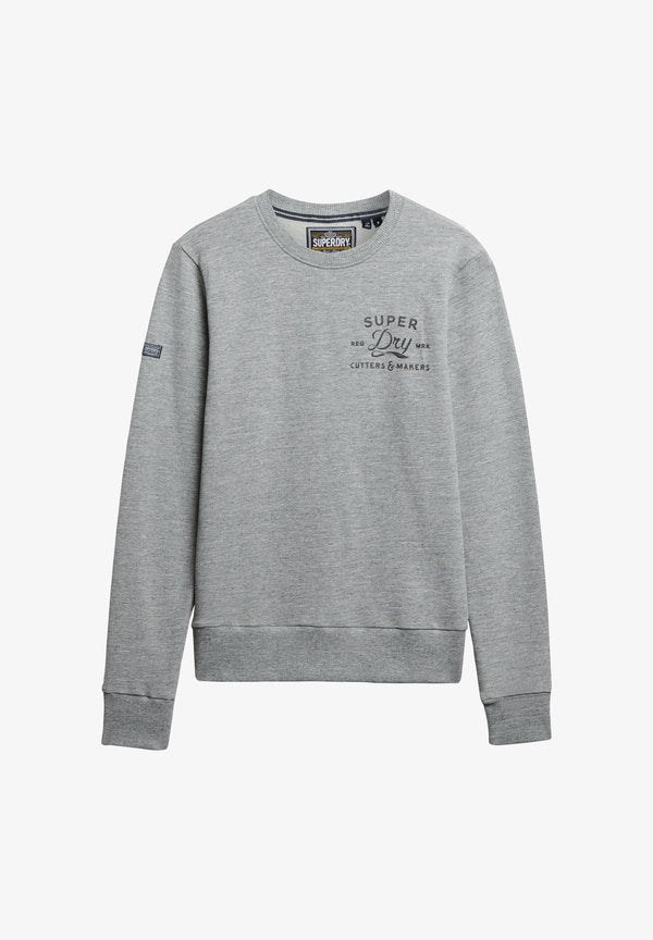 Superdry & Co CUTTERS AND MAKERS - Sweatshirt - athletic grey marl