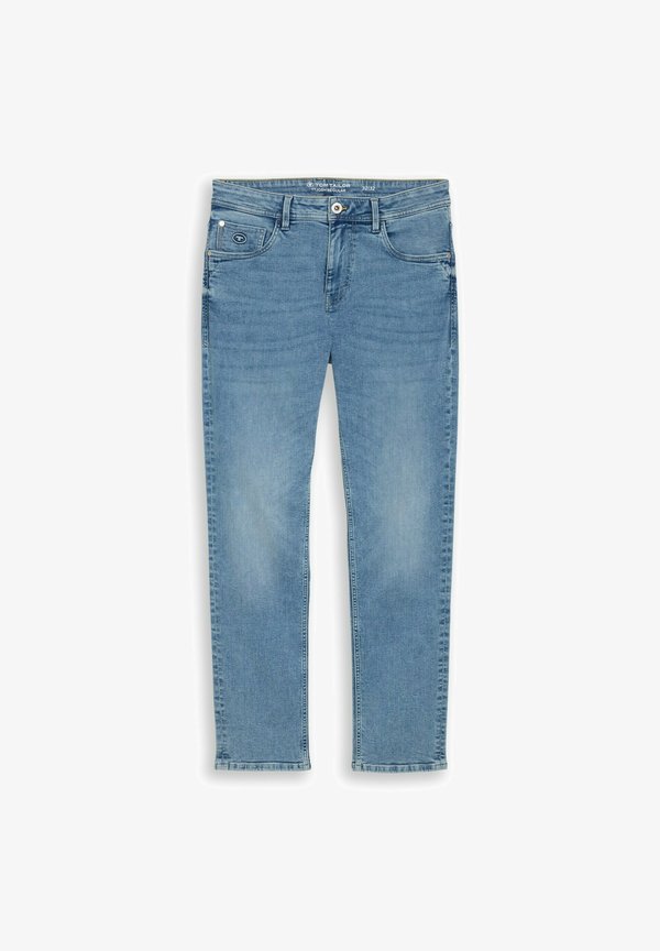 TOM TAILOR TTJOSH REGULAR SLIM FIT - Straight leg jeans - used light stone blue denim
