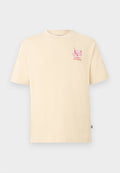 New Balance RAMEN UNISEX  - Print T-shirt - toasted sesame