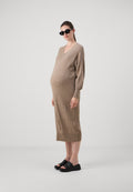 ONLY MATERNITY OLMNEW TESSA MIDI DRESS