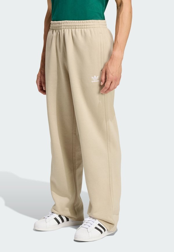 adidas Originals LOOSE UNISEX - Tracksuit bottoms - stone khaki