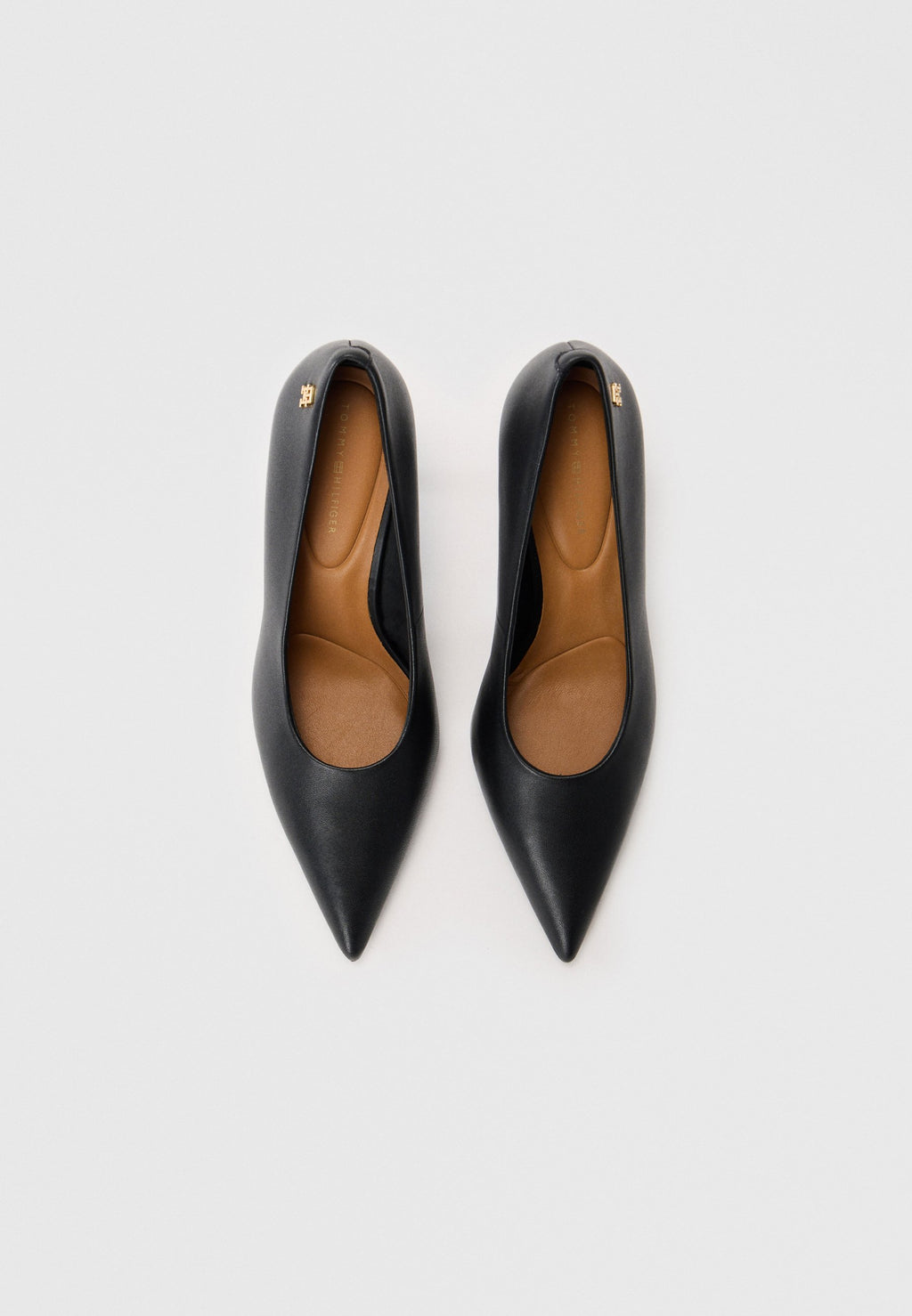 LEATHER TH MONOGRAM HIGH HEELS Media 4