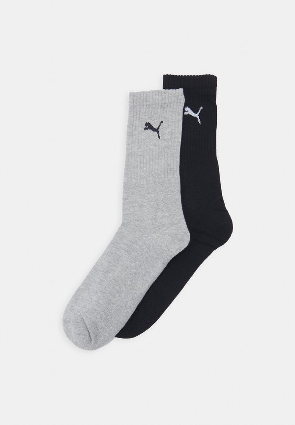 Puma CREW UNISEX 12 PACK - Sports socks - black/grey