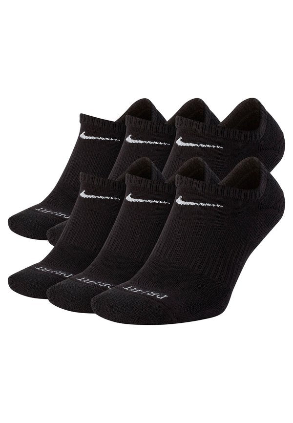 Nike Performance EVERYDAY PLUS CUSH UNISEX 6 PACK  - Sports socks - black/white