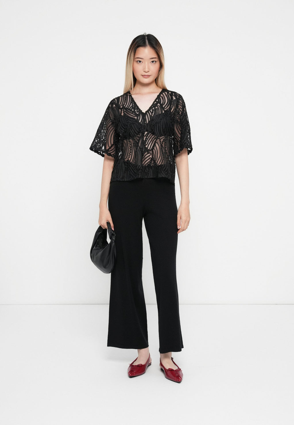 Selected SLFSABINE V NECK