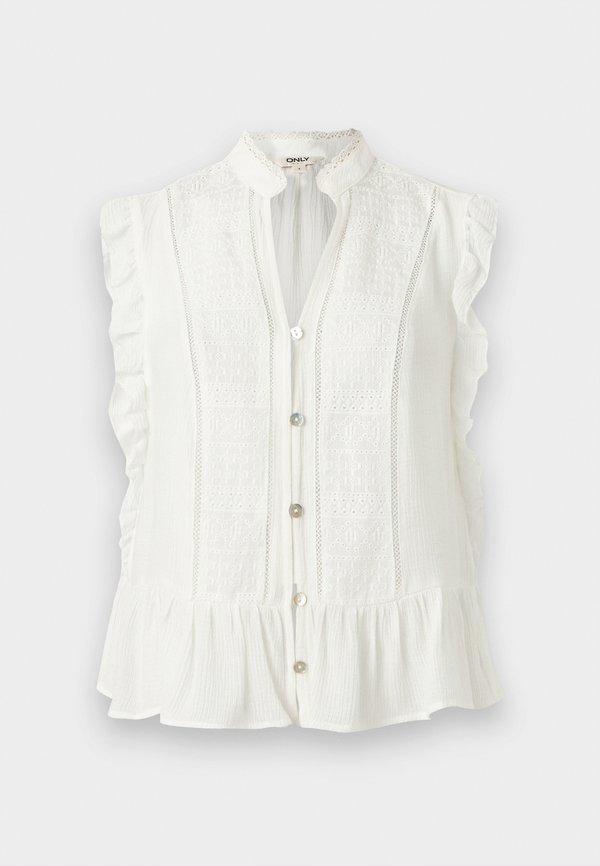 ONLY ONLHENNY - Button-down blouse - bright white