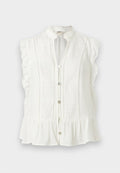 ONLY ONLHENNY - Button-down blouse - bright white