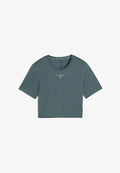 Puma W PUMA X HYROX PWRMODE CROP TEE - Sports T-shirt - herb garden